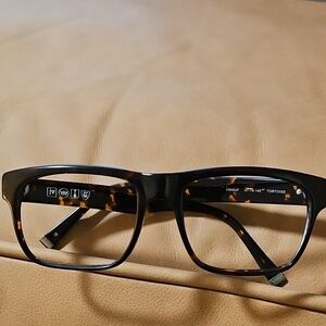 John Varvatos Tortoise Shell Eyeglasses